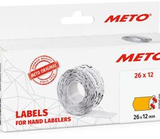 METO Preisetiketten 26,0 x 12,0 mm