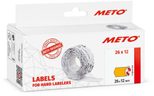 METO Preisetiketten 26,0 x 12,0 mm