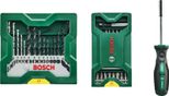 BOSCH Bohrer- und Bit-Set 25+15+1 Mini-X-Line Sets plus Griff 41-teilig