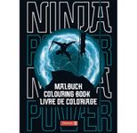 BRUNNEN Malbuch Ninja