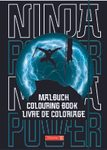 BRUNNEN Malbuch Ninja