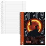 Brunnen Collegeblock Ninja Power A4 LIN 27