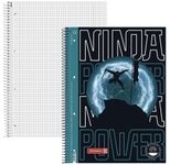 Brunnen Collegeblock Ninja Power A4 LIN 28