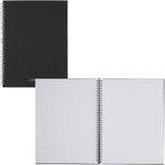 BRUNNEN Premium Wire Notizbuch DIN A4 punktkariert schwarz