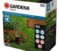 GARDENA Viereckregner Start-Set Pipeline