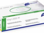 Meditrade® Einmalhandschuhe Vinyl 2000 PF L weiß