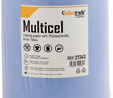 Industrade® Putztuchrolle 3-lagig blau