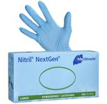 Meditrade® Einmalhandschuhe Nitril® NextGen® L blau