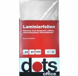 dots Laminierfolien glänzend 80 mikron A5