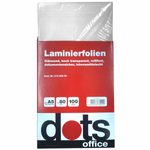 dots Laminierfolien glänzend 80 mikron A5