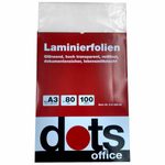 dots Laminierfolien glänzend 80 mikron A3