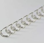 LMG Drahtbinderücken silber, glänzend DIN A4