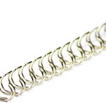 LMG Drahtbinderücken silber, matt DIN A4