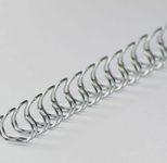 LMG Drahtbinderücken silber, matt DIN A4