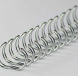 LMG Drahtbinderücken silber, matt DIN A4