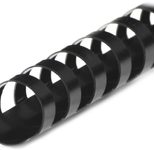 LMG Kunststoffbinderücken schwarz DIN A4