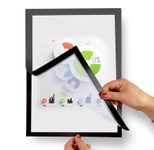 LMG Magnetrahmen A4 schwarz