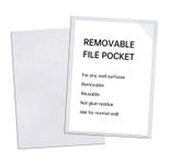 LMG Dokumententasche selbstklebend, nonpermanent A4 transparent