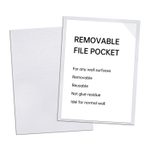 LMG Dokumententasche selbstklebend, nonpermanent A4 transparent