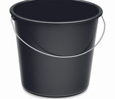 Nölle Putzeimer 10,0 l schwarz