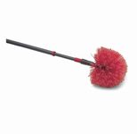 Nölle Staubbesen Kunststoff/Metall rot/schwarz