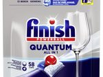 Calgonit finish Spülmaschinentabs POWERBALL QUANTUM ALL IN 1 58 St.