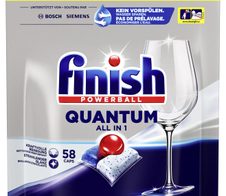 Calgonit finish Spülmaschinentabs POWERBALL QUANTUM ALL IN 1 58 St.
