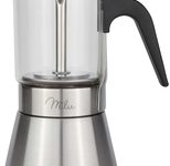 Milu Espressokocher silber, 4 Tassen