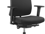 Dauphin Bürostuhl Indeed operator SLP, ID 7046_SLPP1 Stoff schwarz, Gestell schwarz