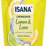 ISANA Lemon & Lime Flüssigseife Nachfüllpackung 850 ml