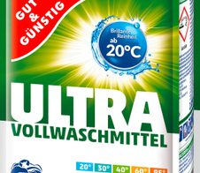 GUT&GÜNSTIG Waschmittel ULTRA 2,025 kg