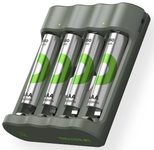 GP USB-Akku-Ladegerät inkl. Akkus B441U 4-Port