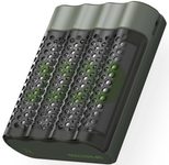 GP Akku-Schnellladegerät inkl. Akkus M452U 4-Port
