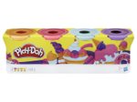 Play-Doh Knete SWEET farbsortiert, 4 Farben je 112,0 g