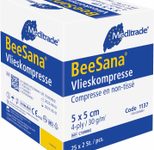 Meditrade® Vlies-Kompressen BeeSana® 5 cm x 5 cm