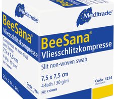 Meditrade® Vlies-Kompressen BeeSana® 7.5 cm x 7.5 cm