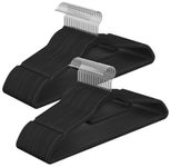 SONGMICS Kleiderbügel schwarz