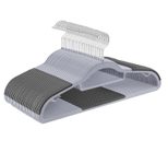 SONGMICS Kleiderbügel grau