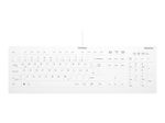 Contour Design Hygiene-Tastatur kabelgebunden AK-C8112  weiß