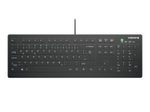 Cherry Hygiene-Tastatur kabelgebunden AK-C8112  schwarz