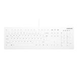 Cherry Hygiene-Tastatur kabelgebunden AK-C8112  weiß