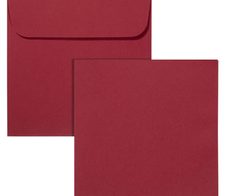 artoz Briefumschläge quadratisch ohne Fenster nassklebend