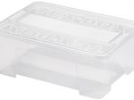 Aufbewahrungsbox TEX 28,0 x 38,0 x 14,0 cm transparent