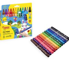 JOVI Filzstifte Jumbo Mehrfarbig