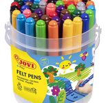 JOVI Filzstifte Jumbo Mehrfarbig