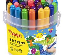 JOVI Filzstifte Jumbo Mehrfarbig