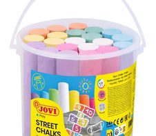 JOVI Street Chalks Straßenmalkreide Mehrfarbig
