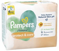 Pampers® Feuchttücher protect & care Harmonie™ 1-lagig