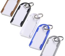 Pavo 10 Schlüsselanhänger bunt