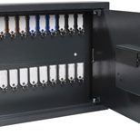 pavo High Security Magnettag Schlüsseltresor   mit 20 Elektronikschloss grau